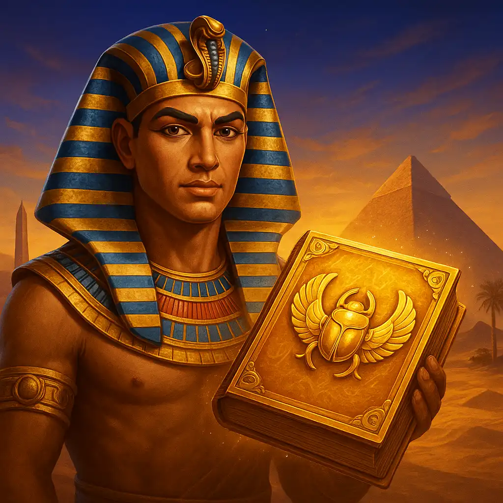 Ramses Book slot game screen